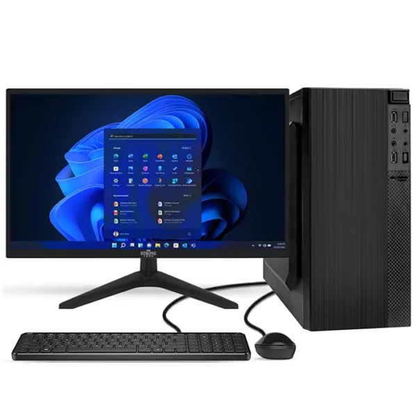 Computador Pc Desktop Completo Intel Core i5 16GB HD 500GB Monitor 19" Teclado e Mouse Strong Tech