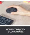 Kit Teclado E Mouse Óptico Wireless Sem Fio Bluetooth Abnt2