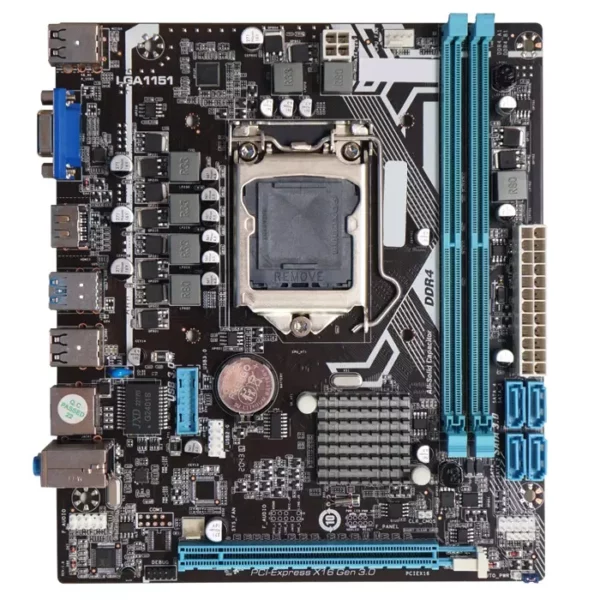 Placa Mãe H310 Lga1151 Para Computador Pc Cpu 2x Slot Memória Ram DDR4 Até 32GB