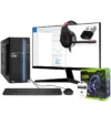 Computador Completo Intel Core i5 16GB SSD 256GB + Headset + Adaptador USB-C Monitor 19" 4 Núcleos Super Turbo Pc Hdmi Teclado e Mouse Strong Tech